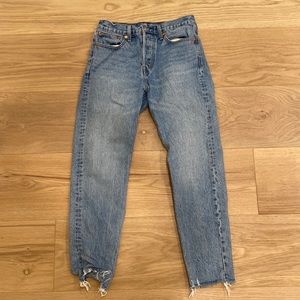 This is the wedgie jean from urban outfitters.